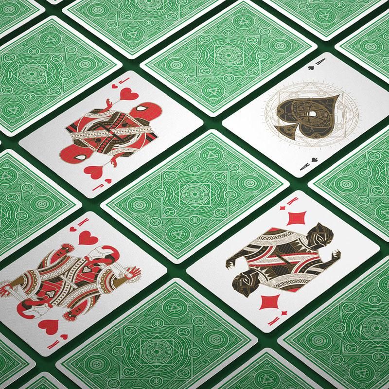 Avengers Green Edition Playing Cards
