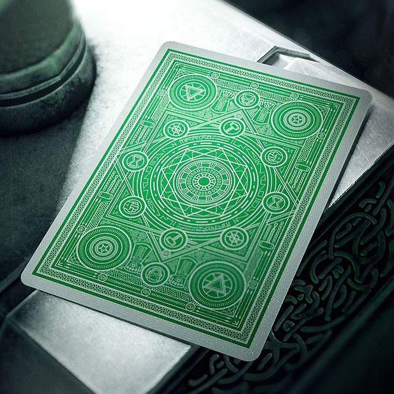 Avengers Green Edition Playing Cards