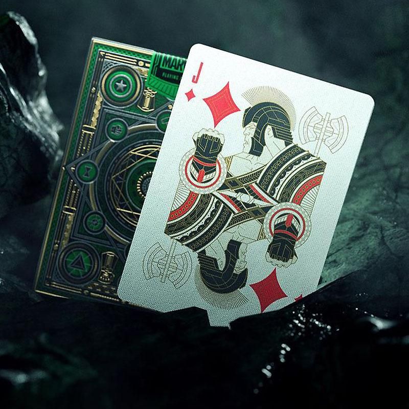Avengers Green Edition Playing Cards