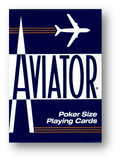 AVIATOR Deck Poker Size BLAU