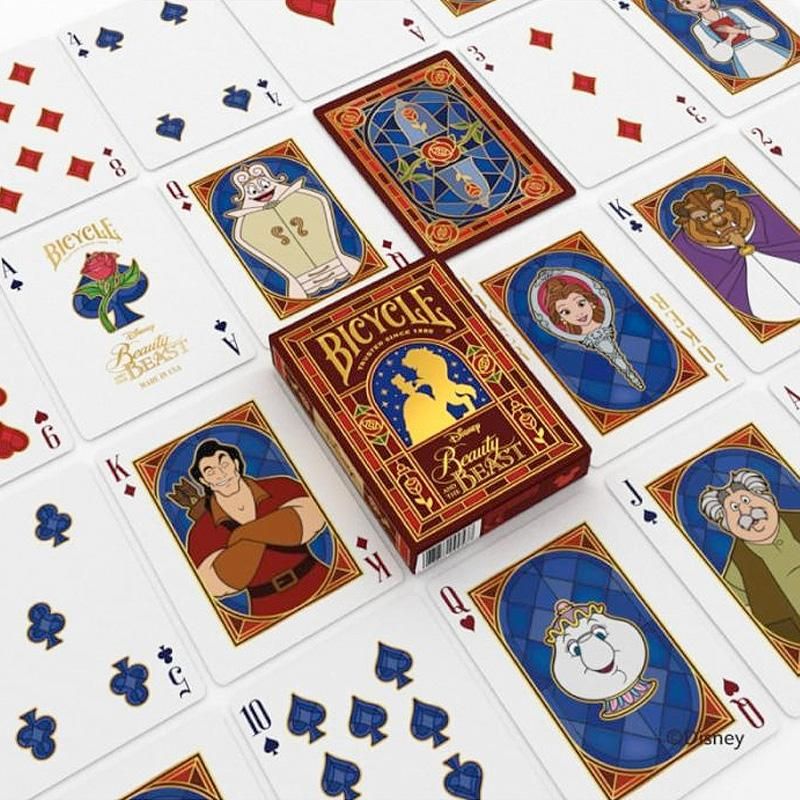 Bicycle - Disney Beauty and the Beast Playing Cards