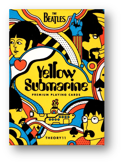 The Beatles (Yellow Submarine) Playing Cards by theory11