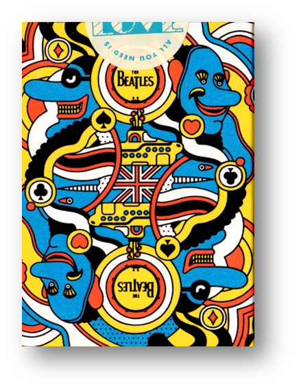 The Beatles (Yellow Submarine) Playing Cards by theory11