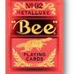 Bee Red MetalLuxe Playing Cards by US Playing Card