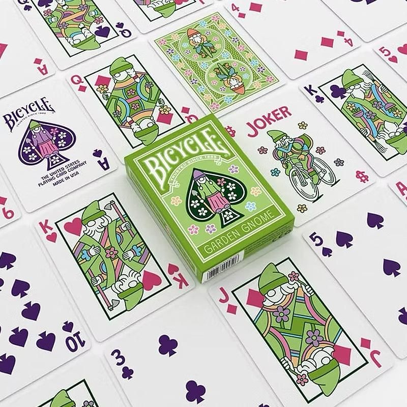 Bicycle - Garden Gnome Playing Cards