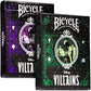 Bicycle - Green Villains Playing Cards
