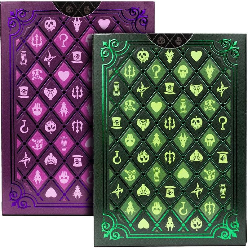 Bicycle - Green Villains Playing Cards