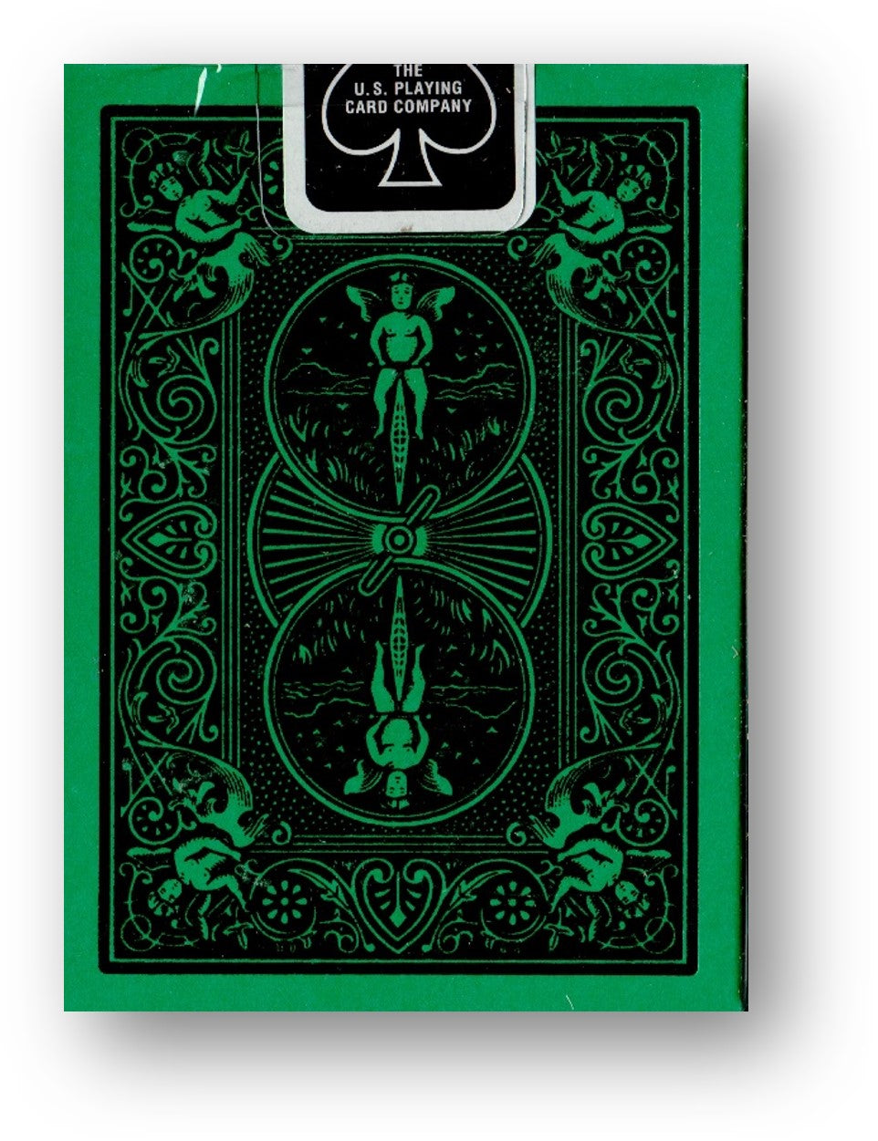 Bicycle Metalluxe Green Playing Cards by US Playing Card Co.