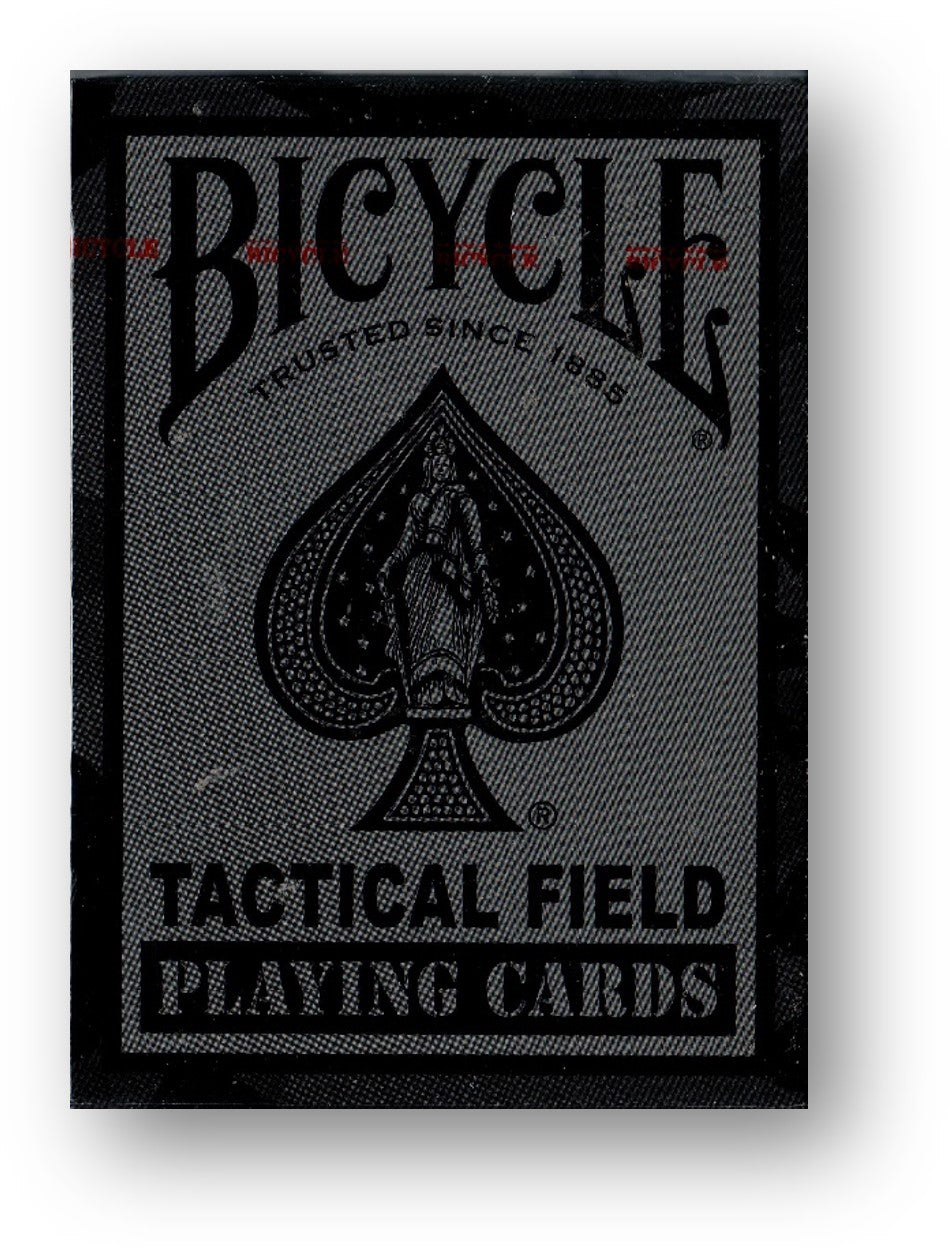 Bicycle - Tactical Field - Black Playing Cards