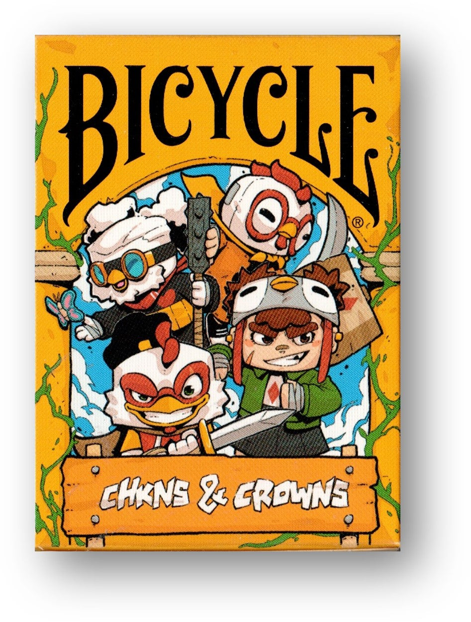 Bicycle CHKNS & CROWNS Playing Cards