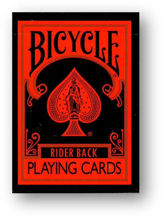 Bicycle Reverse (Red & Black)