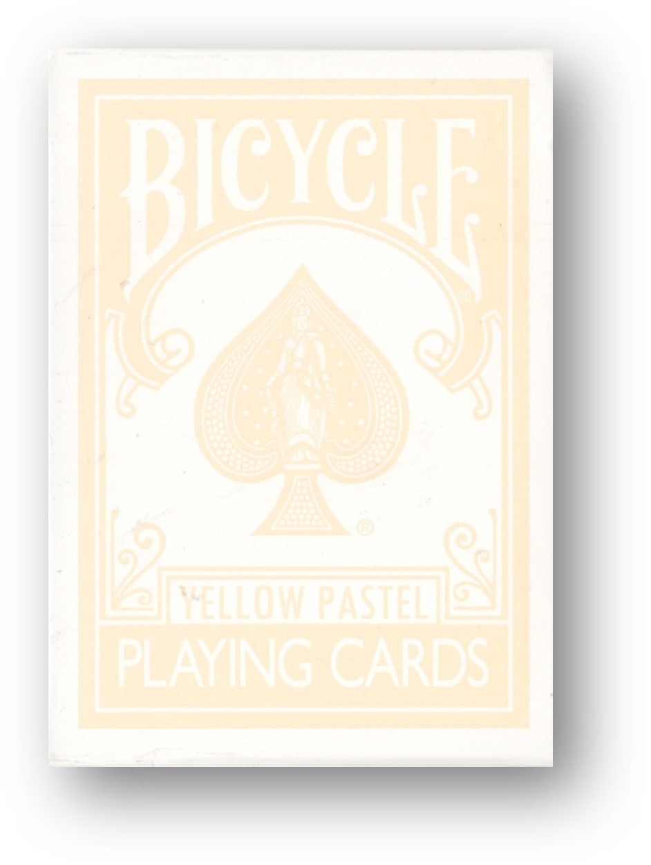 Bicycle - Pastel Yellow Playing Cards