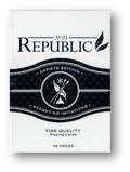 BLACK Republic Deck - Artist Edition by Ellusionist