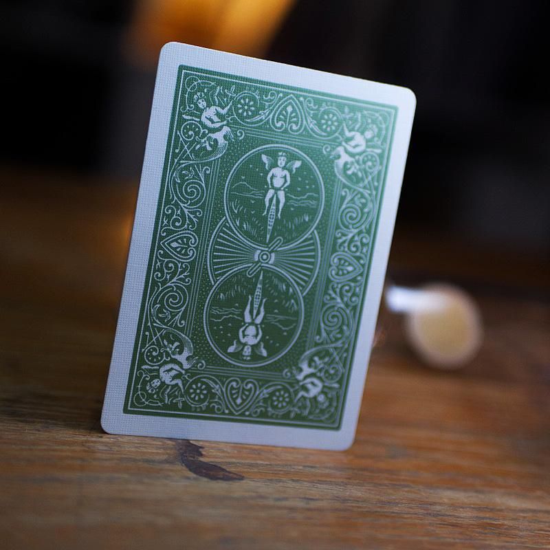 Bicycle - Metallic Emerald Playing Cards