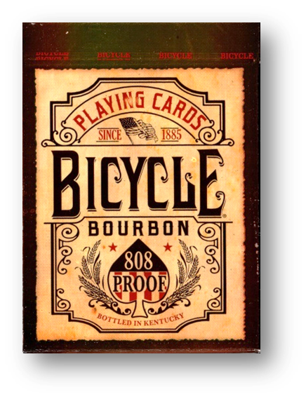 Bicycle Bourbon Playing Cards by USPCC