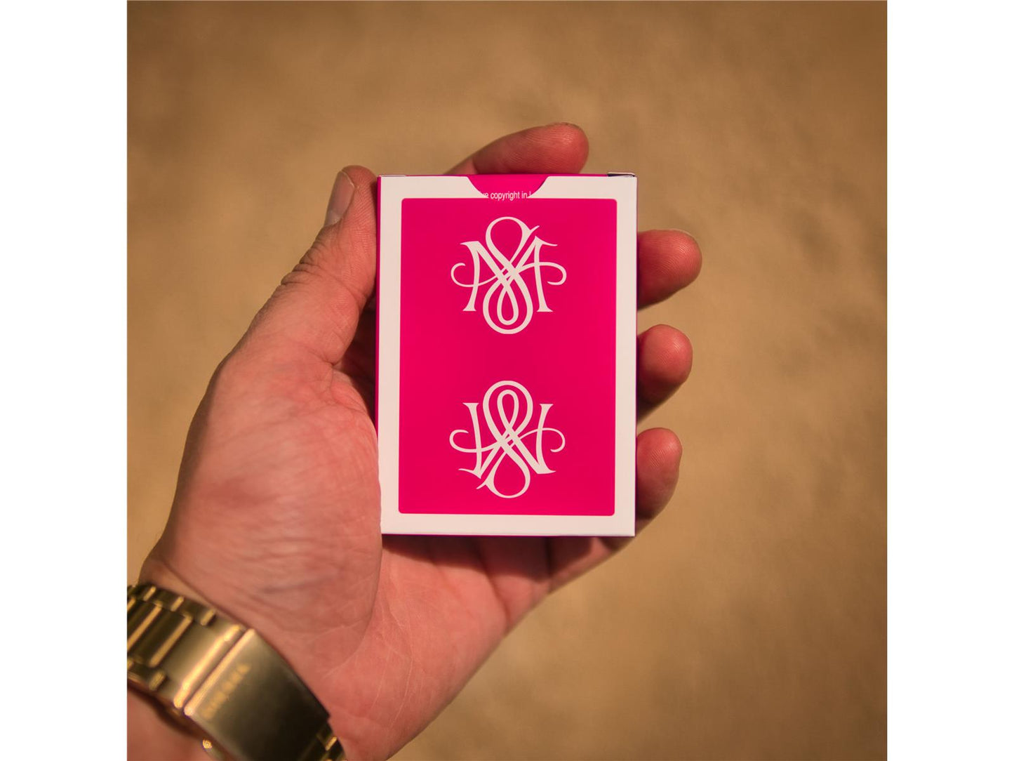 MS Splat Deck Bubblegum Pink Playing Cards