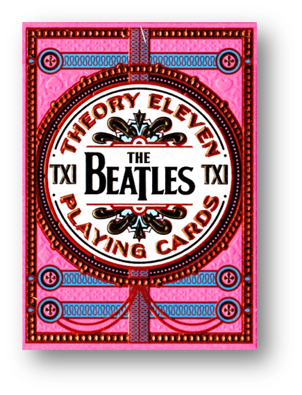 The Beatles Playing Cards – Pink
