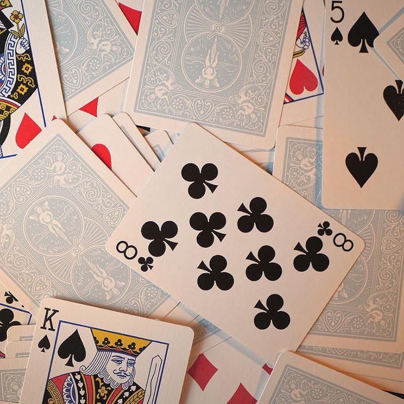 Bicycle - Pastel Blue Playing Cards