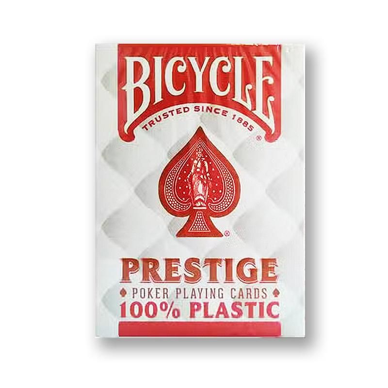 Bicycle - Prestige Plastic Playing Cards ROT