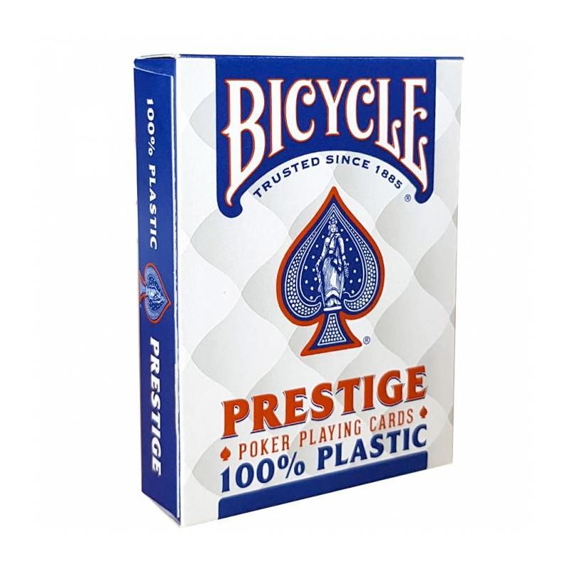 Bicycle - Prestige Plastic Playing Cards BLAU