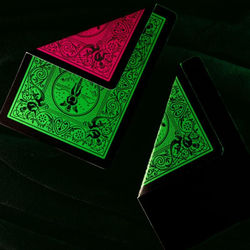 Bicycle Reverse (Green & Black)