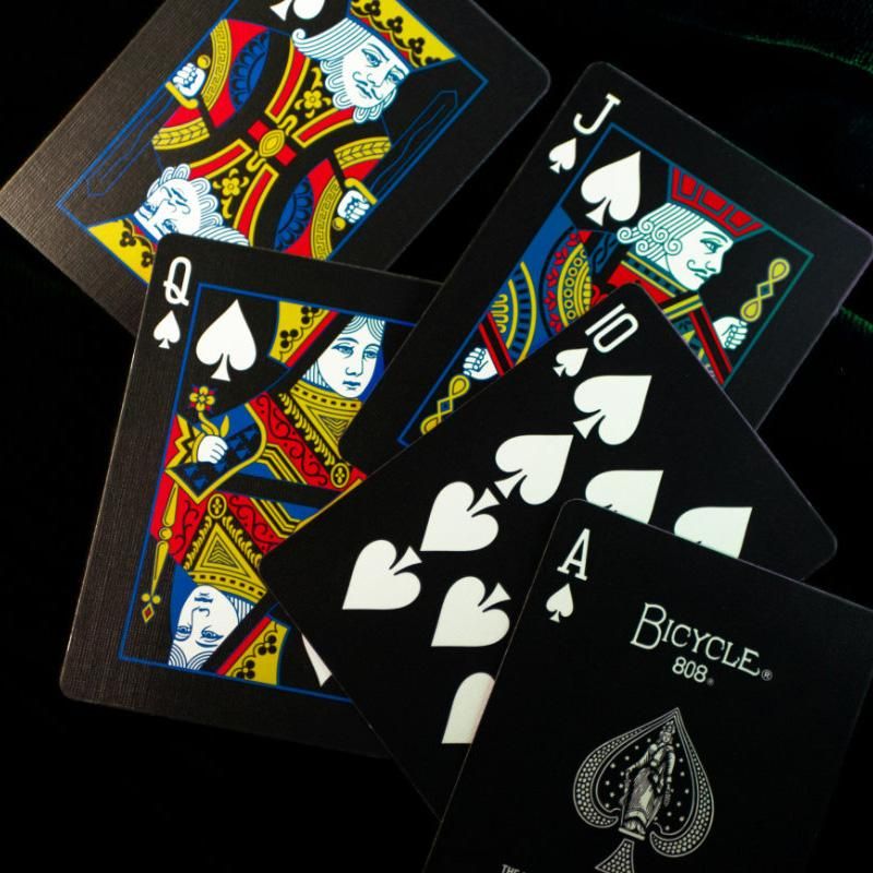 Bicycle Reverse (Green & Black)