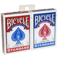 4 Decks (2 x rot / 2 x blau) Standard Bicycle 808 Rider Back Spielkarten Poker Cardistry