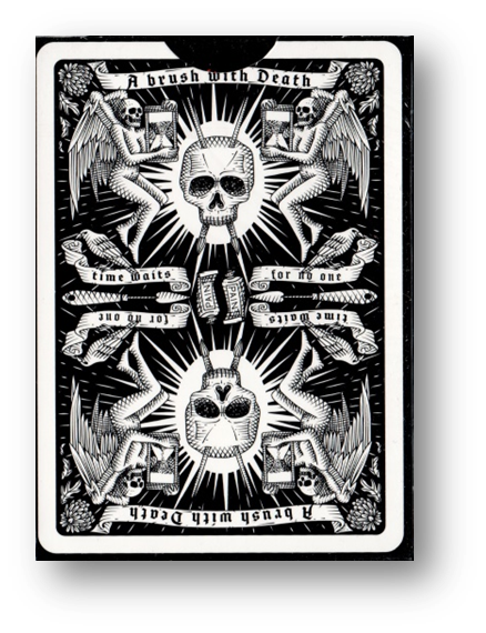 A Brush with Death Playing Cards