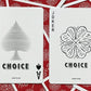 Choice Cloverback (Red) Playing Cards