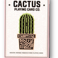 Cactus (Pink Quartz) Playing Cards