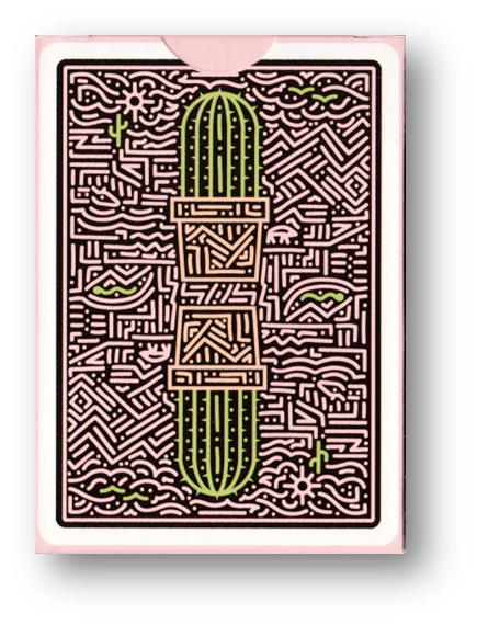 Cactus (Pink Quartz) Playing Cards