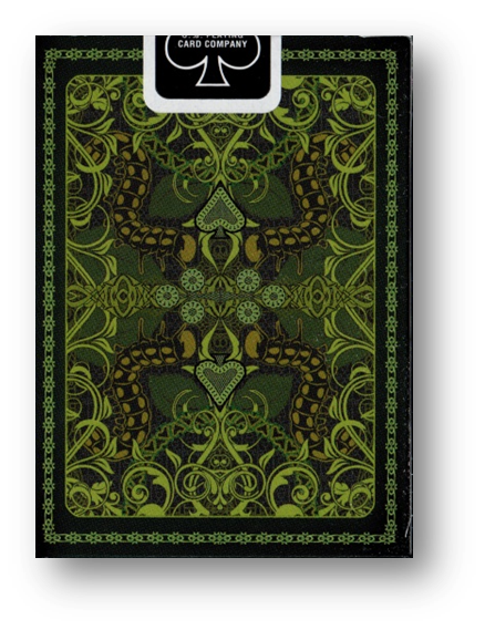 Bicycle Caterpillar (Dark) Playing Cards