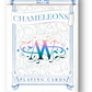 Chameleon Playing Cards (Blue) by Expert Playing Cards
