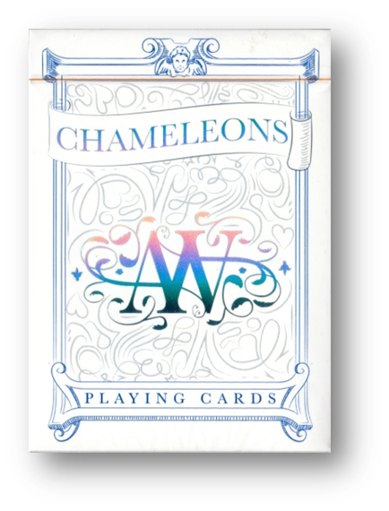 Chameleon Playing Cards (Blue) by Expert Playing Cards