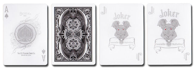 Private Reserve - Gargoyle Bicycle Poker Karten