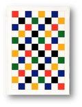 Checkerboard Playing Cards - Multicolor