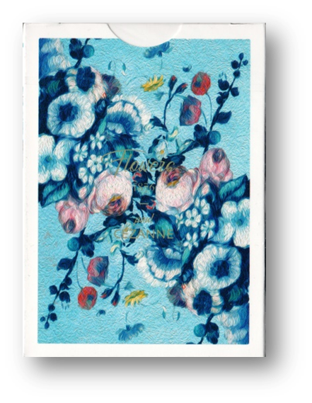 Cézanne Playing Cards - Flowers Rococo