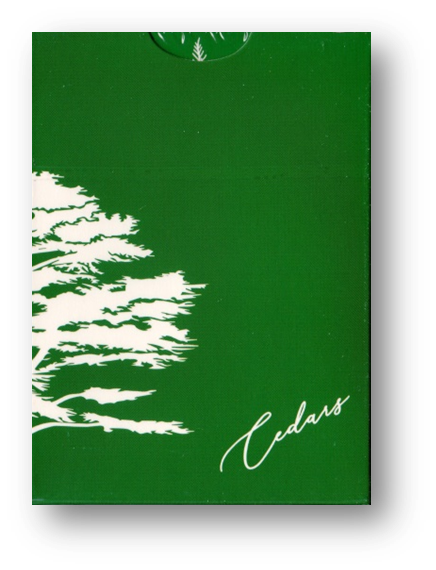 Cedar Playing Cards