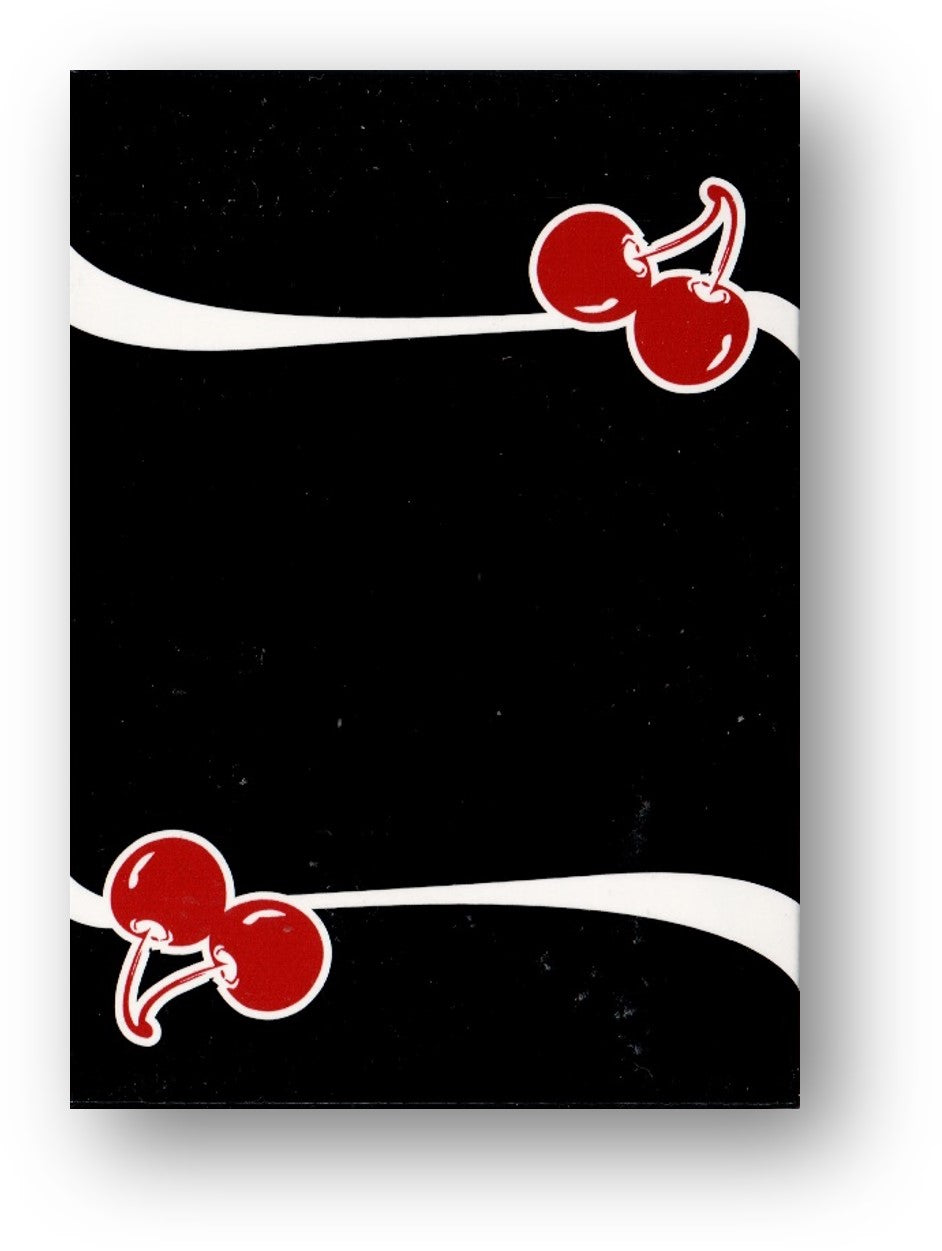 Cherry Casino V3 True Black Playing Cards by Pure Imagination Projects