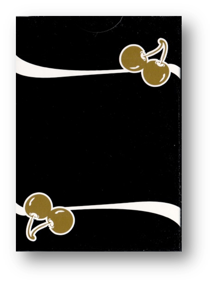 Cherry Casino (Monte Carlo Black and Gold) Playing Cards by Pure Imagination Projects