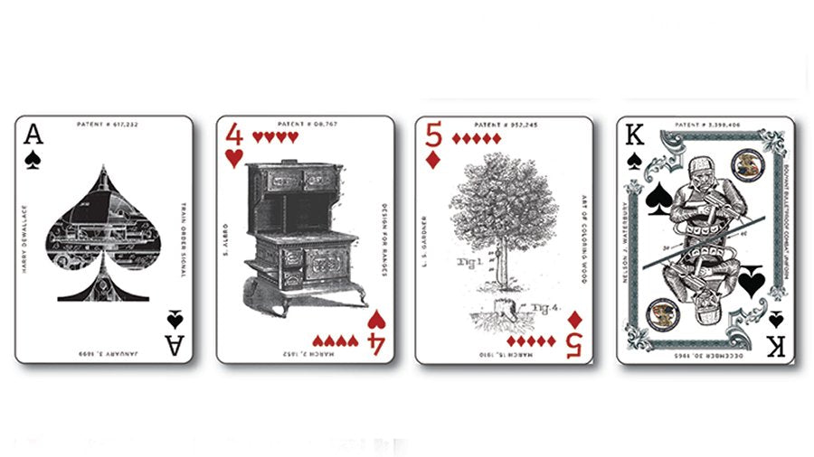 Limited Edition Art of the Patent (Classic) Playing Cards