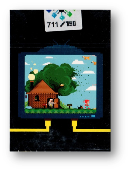 Pixel Clown Playing Cards