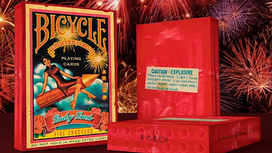 Bicycle Firecracker Playing Cards