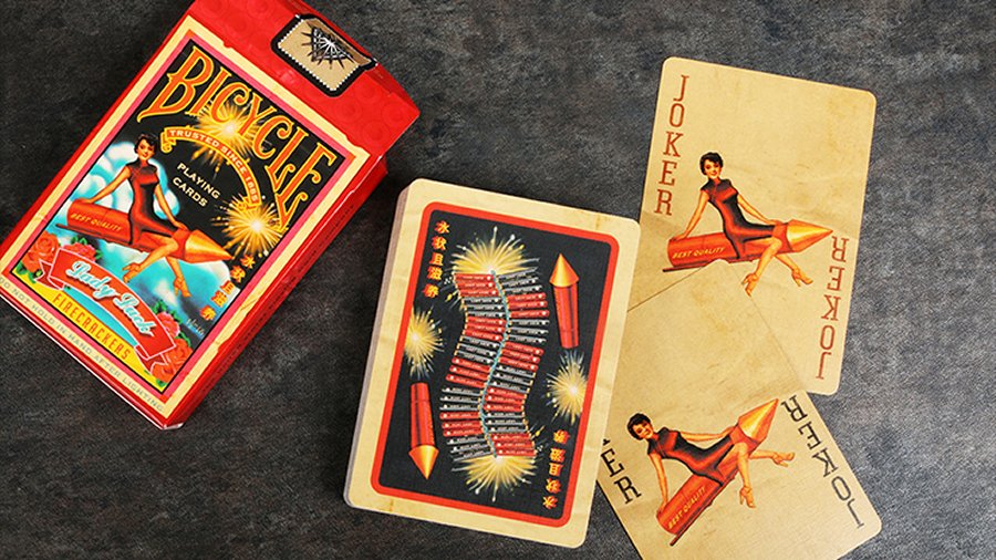 Bicycle Firecracker Playing Cards