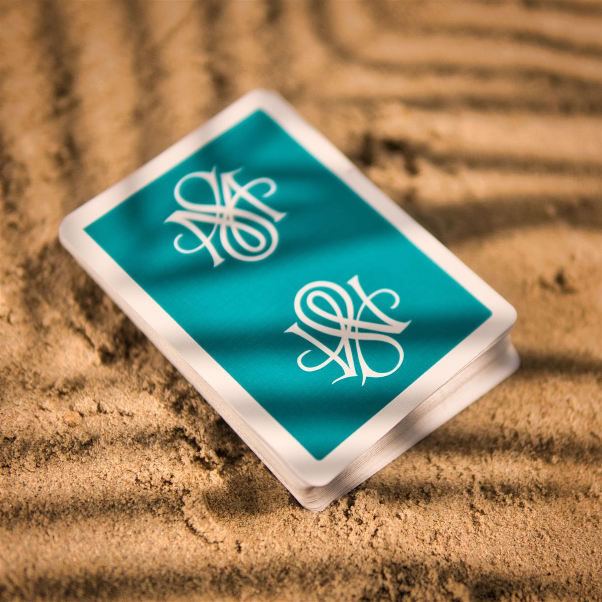 MS Splat Deck Laguna Teal Playing Cards