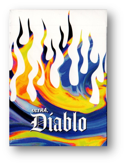 Ultra Diablo Blue Playing Cards by Gemini