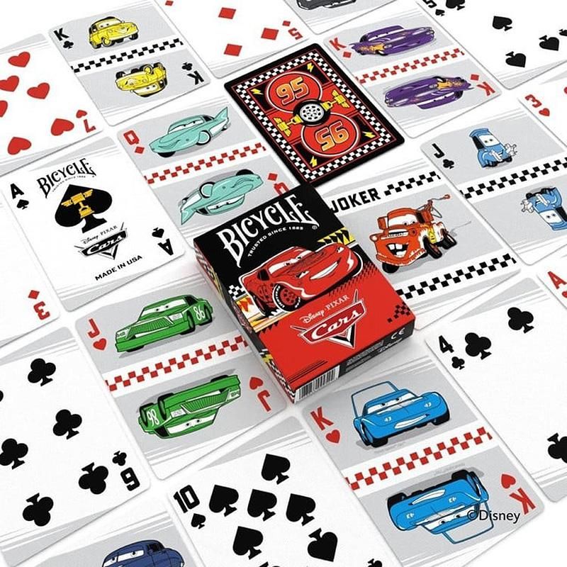 Bicycle - Disney Cars Playing Cards