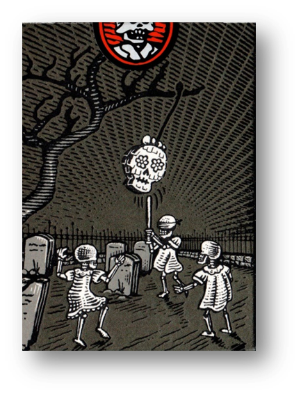 Ace Fulton's Day of the Dead Playing Cards by Art of Play