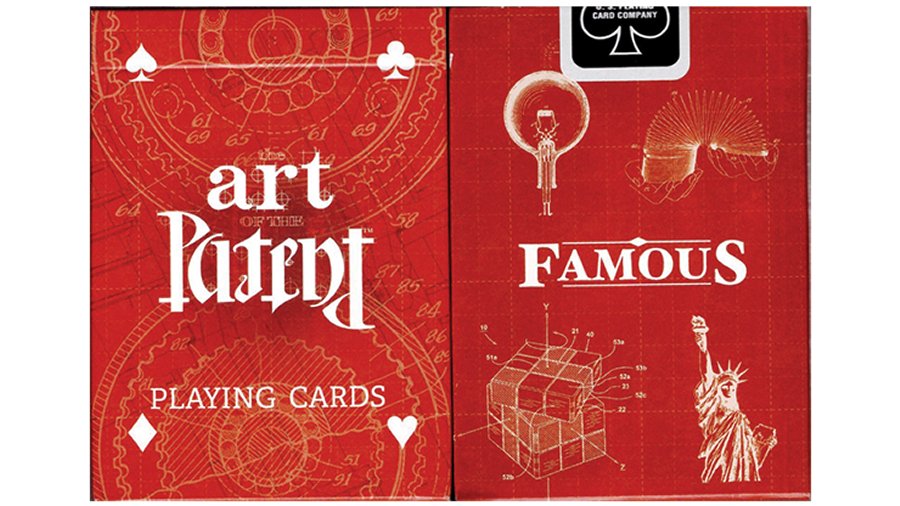 Limited Edition Art of the Patent (Famous) Playing Cards