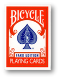 Limited Edition Gilded Bicycle Faro (Red) Playing Cards